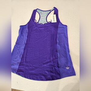 Crowned Athletics Mermaid Princess flow tank top